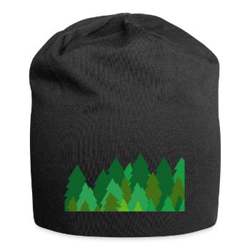 The Bold Forest - Jersey Beanie - black - Front