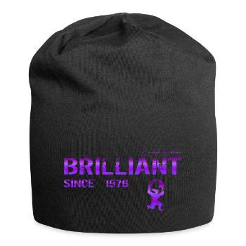 Brilliant since 1976 - Jersey-Beanie - Schwarz - Vorne