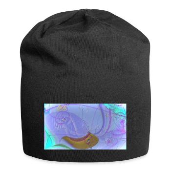 Chilli and paint - Jersey Beanie - black - Front