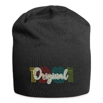 1981 42nd birthday - Jersey Beanie - black - Front