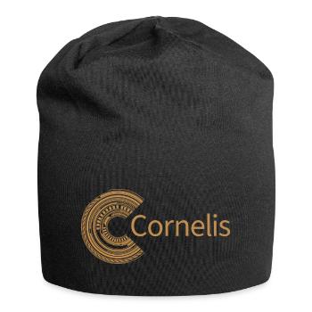 For Cornelis - Jersey Beanie - black - Front