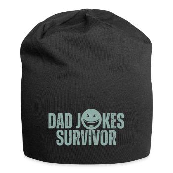 Papa plaisante Survivant - Bonnet en jersey - noir - Devant