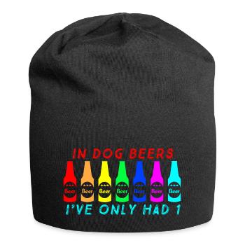 Canine Quencher - Jersey Beanie - black - Front