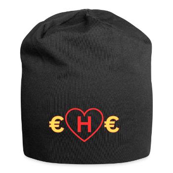 Teure Ehe - Jersey-Beanie - Schwarz - Vorne