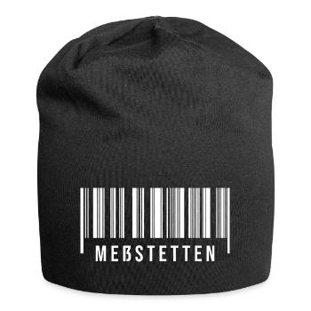 Meßstetten Schwaben - Jersey-Beanie - Schwarz - Vorne