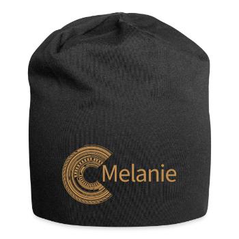 For Melanie - Jersey Beanie - black - Front