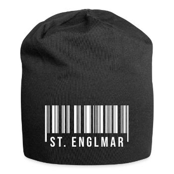 St Englmar Bayern - Jersey-Beanie - Schwarz - Vorne