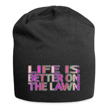 Golf Clubs FunnyGolf Shirt Golf Swing Golfmom Joke - Jersey Beanie - black - Front