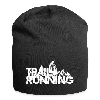 Trail Run Ultra Running Mountain Trekking Running - Jersey Beanie - black - Front