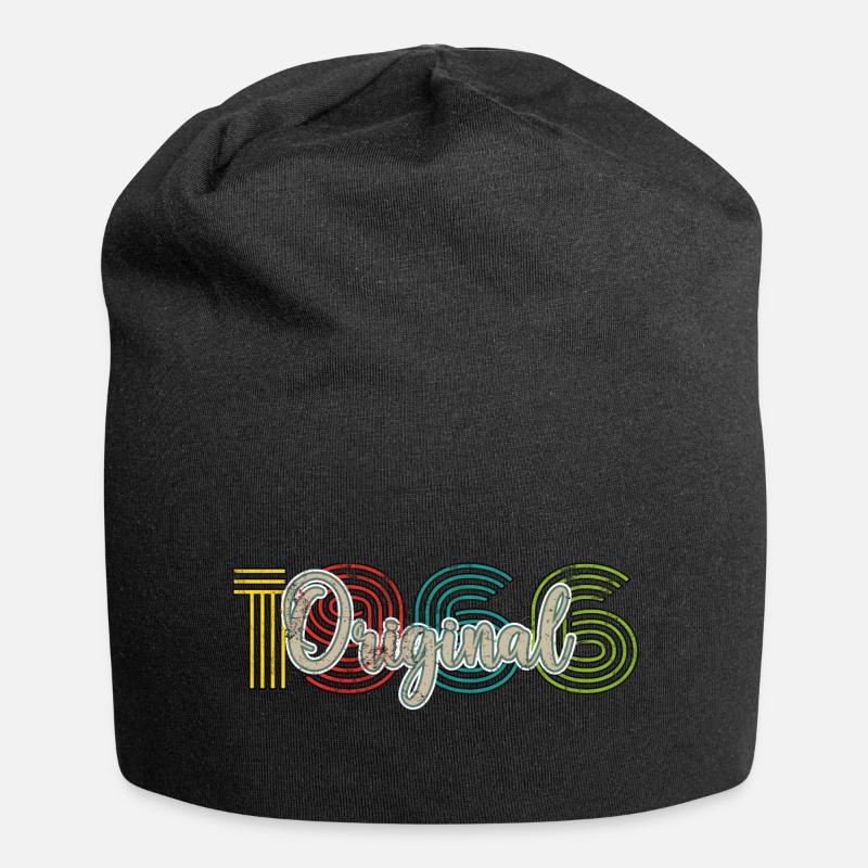 Millésime 1966 - Bonnet en jersey - noir