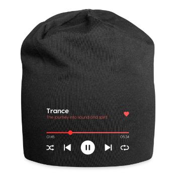 Trance - Jersey Beanie - black - Front