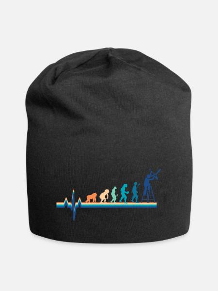 Elektriker Heartbeat Evolution - Jersey-Beanie - Schwarz