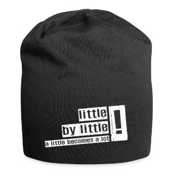 Little by Little Tee – perfektes Geschenk für Wachstum! - Jersey-Beanie - Schwarz - Vorne