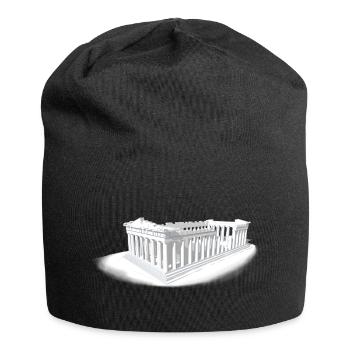 PARTHÉNON ATHÈNES - Bonnet en jersey - noir - Devant