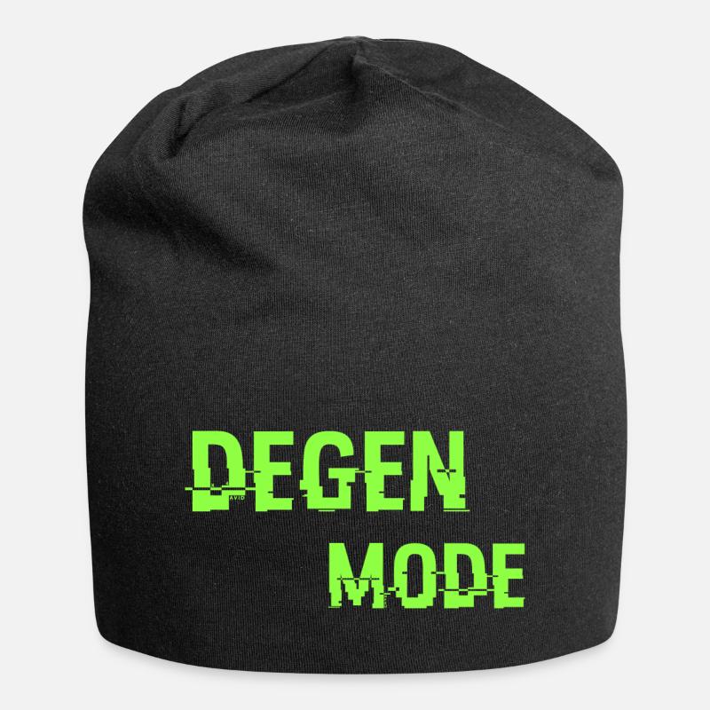 Epee Mode - Jersey Beanie - black