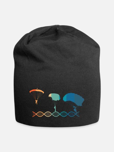 Le parachute est dans mon ADN - Bonnet en jersey - noir