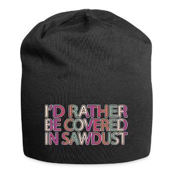 Marteau-piqueur Bingo Hall Tshirts Tree Feller - Bonnet en jersey - noir - Devant