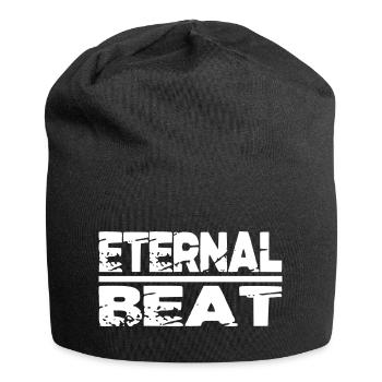 musicalité, groove, intemporel, beauté, drôle, immortel - Bonnet en jersey - noir - Devant
