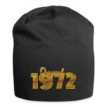 Millésime 1972 - Bonnet en jersey - noir - Devant