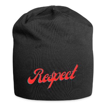 Respect - Jersey Beanie - black - Front