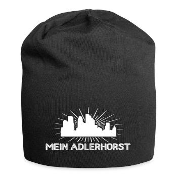 Mannheim Monnem Mannheimat - Jersey-Beanie - Schwarz - Vorne