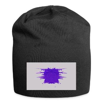 Cube d’éclat - Bonnet en jersey - noir - Devant