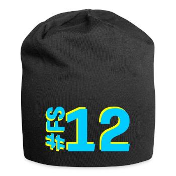 FS12-KARTON - Jersey-Beanie - Schwarz - Vorne