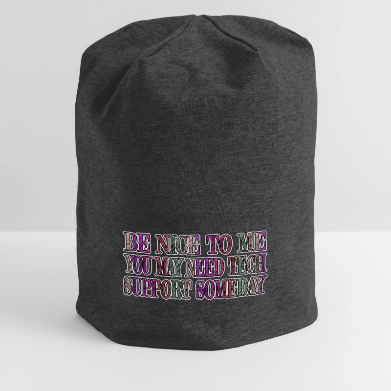 C Plus Plus Dayfathers Day Computer Programming Jersey Beanie