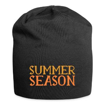 Saison d’été - Saison d’été - Soleil - Plage - Bonnet en jersey - noir - Devant