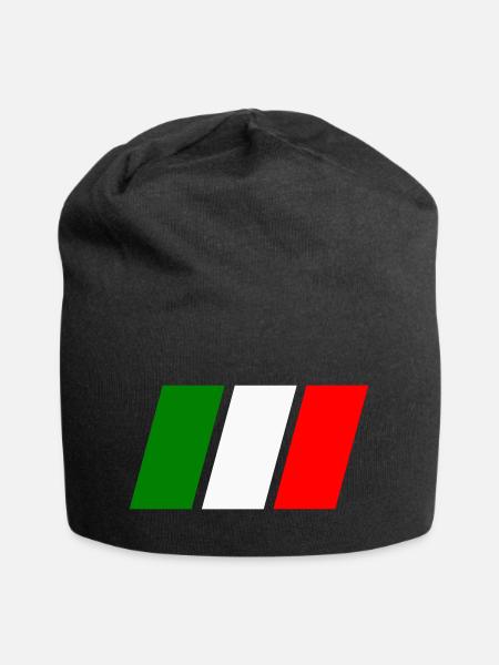 Italia - Jersey Beanie - black