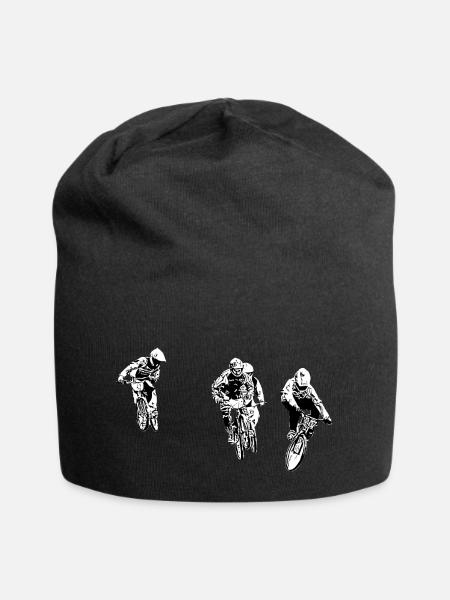 bmx - Bonnet en jersey - noir