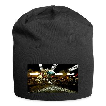 BMX (BMX) - Jersey-Beanie - Schwarz - Vorne