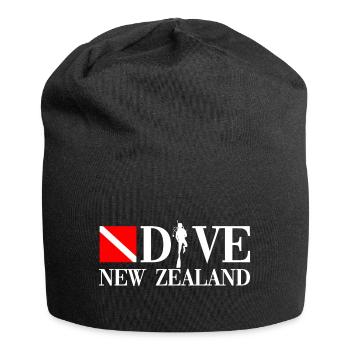 Dive New Zealand - Neuseeland - Maori - Aotearoa - Jersey-Beanie - Schwarz - Vorne