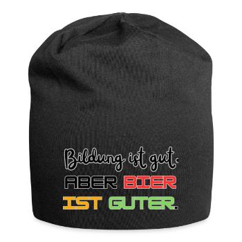 Beer is good - Jersey Beanie - black - Front