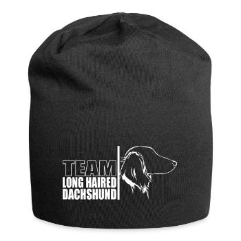 TEAM Teckel à poil long Chiens Teckel Wilsigns - Bonnet en jersey - noir - Devant