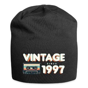 Retro Vintage 1997 Nostalgic Birthday Men Women - Jersey Beanie - black - Front