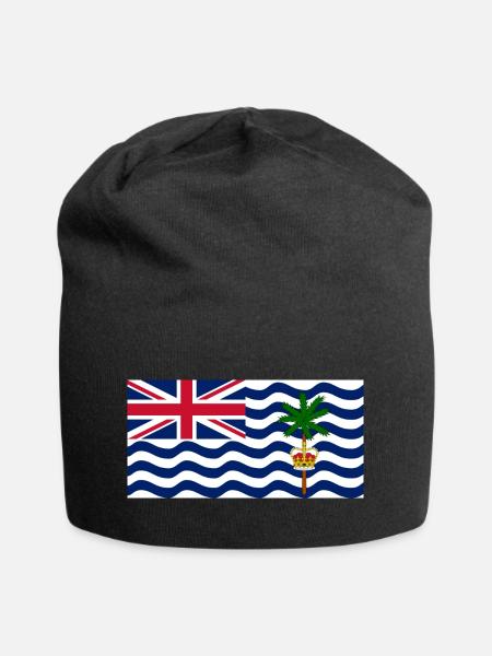 British Indian Ocean Territory - Jersey Beanie - black