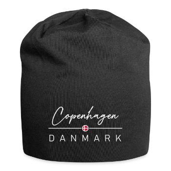 Denmark - Copenhagen - Copenhagen - Denmark - Jersey Beanie - black - Front