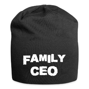 FAMILY CEO - Jersey Beanie - black - Front