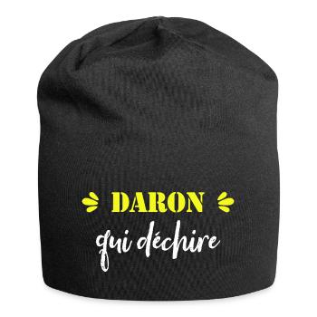 Daron Qui Déchire - Bonnet en jersey - noir - Devant