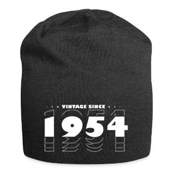 Das Beste aus 1954, 71. Geburtstagsparty, zeitlos - Jersey-Beanie - Anthrazit - Vorne