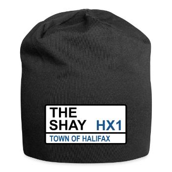 Halifax Town The Shay Iconic Street Sign - Jersey Beanie - black - Front
