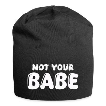 pas votre bébé - Bonnet en jersey - noir - Devant