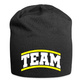 Team - Jersey-Beanie - Schwarz - Vorne