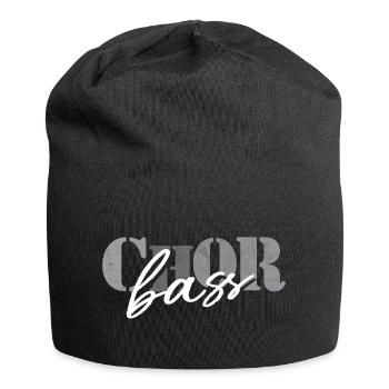 Choir Bass - Jersey Beanie - black - Front