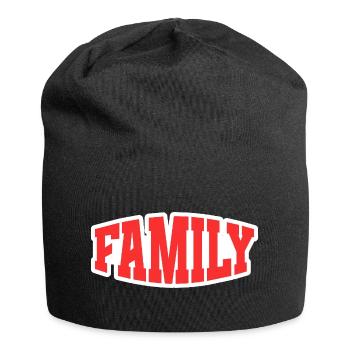 Family - Jersey-Beanie - Schwarz - Vorne