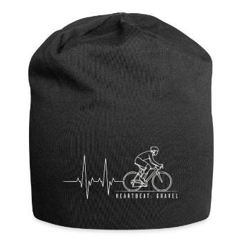 Heartbeat Gravel Bike - Jersey-Beanie - Schwarz - Vorne