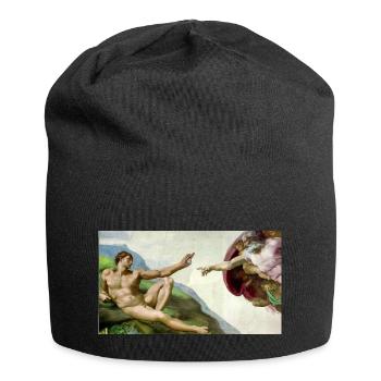 Modern Michelangelo - Jersey-Beanie - Schwarz - Vorne