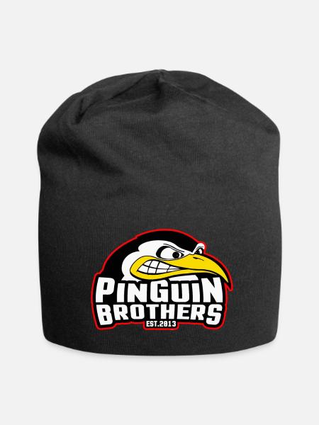 PINGUIN-Brüder Clan - Jersey-Beanie - Schwarz