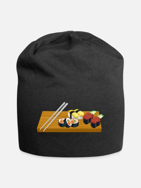 Sushi - Bonnet en jersey - noir